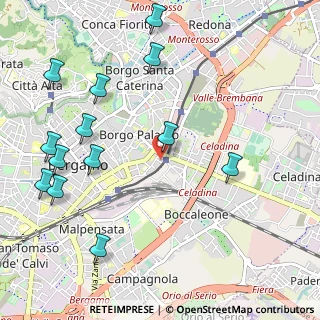 Mappa Via Cristofoli Giacomo, 24121 Bergamo BG, Italia (1.28308)