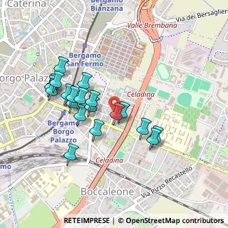 Mappa Via Amilcare Ponchielli, 24125 Bergamo BG, Italia (0.4225)