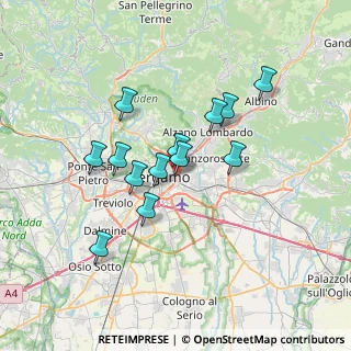 Mappa Via Amilcare Ponchielli, 24125 Bergamo BG, Italia (5.80769)