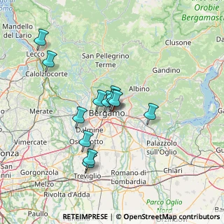 Mappa Via Amilcare Ponchielli, 24125 Bergamo BG, Italia (11.74333)