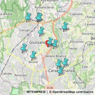 Mappa Via Longoni, 20833 Giussano MB, Italia (1.92)