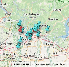 Mappa Via Sempione, 24125 Bergamo BG, Italia (8.56667)