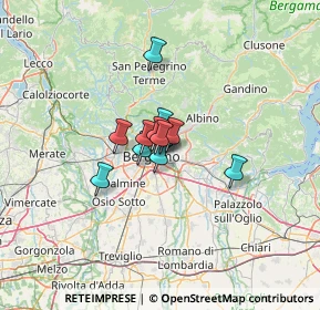 Mappa Via Sempione, 24125 Bergamo BG, Italia (6.09167)