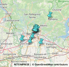 Mappa Via Sempione, 24125 Bergamo BG, Italia (5.84667)