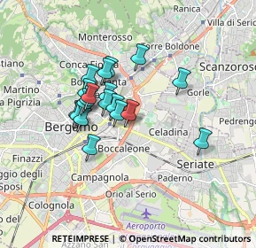 Mappa Via Sempione, 24125 Bergamo BG, Italia (1.31053)