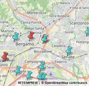 Mappa Via Sempione, 24125 Bergamo BG, Italia (2.8875)