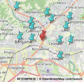 Mappa Via Sempione, 24125 Bergamo BG, Italia (1.98615)