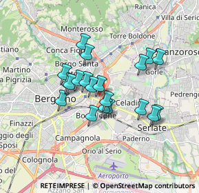 Mappa Via Sempione, 24125 Bergamo BG, Italia (1.369)