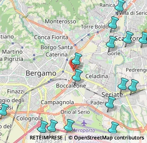 Mappa Via Sempione, 24125 Bergamo BG, Italia (2.95733)