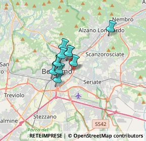 Mappa Via Sempione, 24125 Bergamo BG, Italia (2.01636)
