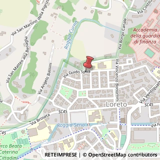 Mappa Via Guido Sylva, 5, 24128 Bergamo, Bergamo (Lombardia)