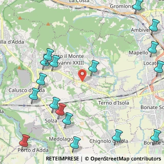 Mappa Strada Provinciale, 24030 Sotto il Monte Giovanni XXIII BG, Italia (3.08588)