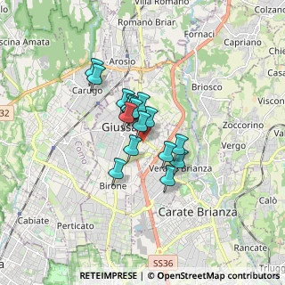 Mappa Via Lecco, 20833 Giussano MB, Italia (1.04412)