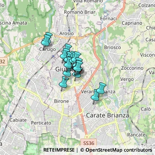Mappa Via Lecco, 20833 Giussano MB, Italia (0.925)
