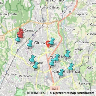 Mappa Via Lecco, 20833 Giussano MB, Italia (2.14)