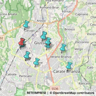 Mappa Via Lecco, 20833 Giussano MB, Italia (1.80071)
