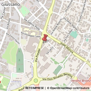 Mappa Via Prealpi, 20833 Giussano MB, Italia, 20833 Giussano, Monza e Brianza (Lombardia)