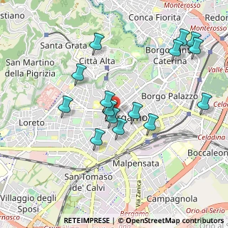 Mappa Presso Centro Biomedico, 24121 Bergamo BG, Italia (0.96667)