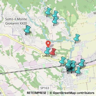 Mappa Via dell'Industria, 24039 Sotto il Monte Giovanni XXIII BG, Italia (1.265)