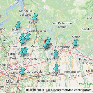 Mappa Via dell'Industria, 24039 Sotto il Monte Giovanni XXIII BG, Italia (16.00357)