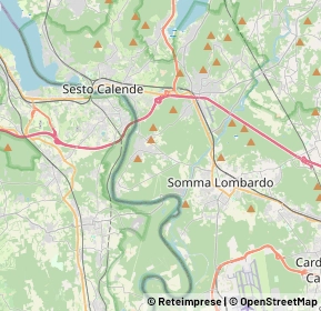 Mappa 21010 Golasecca VA, Italia (4.2255)