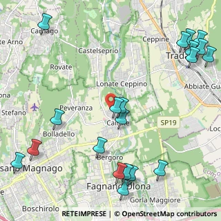 Mappa Via Mascheroni, 21050 Cairate VA, Italia (2.977)