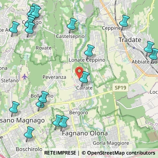 Mappa Via Mascheroni, 21050 Cairate VA, Italia (3.31474)