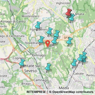 Mappa Via Vittorio Veneto, 22060 Novedrate CO, Italia (2.29533)