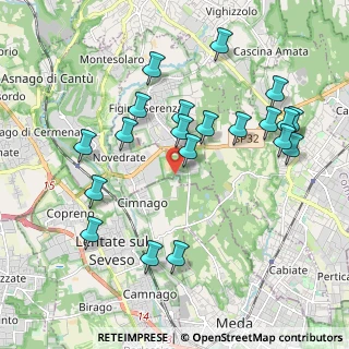 Mappa Via Vittorio Veneto, 22060 Novedrate CO, Italia (2.0545)