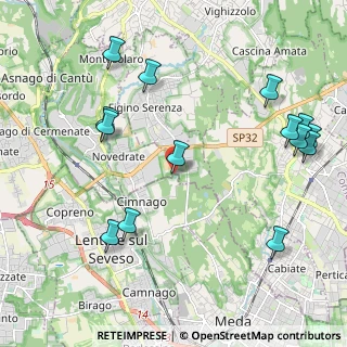 Mappa Via Vittorio Veneto, 22060 Novedrate CO, Italia (2.50357)