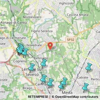 Mappa Via Vittorio Veneto, 22060 Novedrate CO, Italia (2.98867)