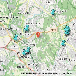 Mappa Via Vittorio Veneto, 22060 Novedrate CO, Italia (2.64385)