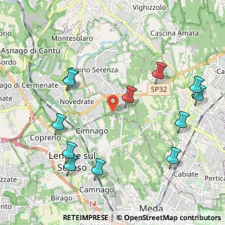 Mappa Via Vittorio Veneto, 22060 Novedrate CO, Italia (2.41083)
