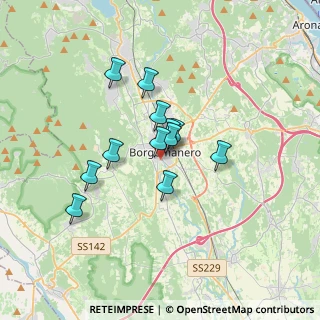Mappa Via Moro Aldo, 28021 Borgomanero NO, Italia (2.49083)