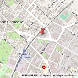 Mappa Via San Francesco, 19, 22066 Mariano Comense, Como (Lombardia)