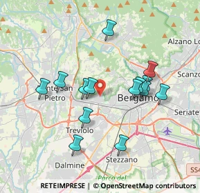 Mappa Via Fratelli Rota, 24129 Bergamo BG, Italia (3.40143)