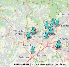 Mappa Via Fratelli Rota, 24129 Bergamo BG, Italia (3.55571)