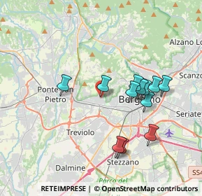 Mappa Via Fratelli Rota, 24129 Bergamo BG, Italia (3.355)