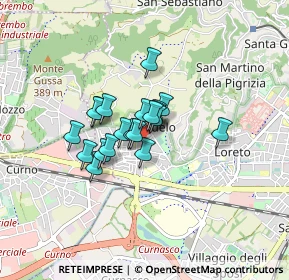 Mappa Via Fratelli Rota, 24129 Bergamo BG, Italia (0.511)