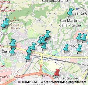 Mappa Via Fratelli Rota, 24129 Bergamo BG, Italia (1.1495)