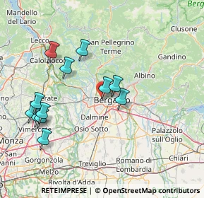 Mappa Via Fratelli Rota, 24129 Bergamo BG, Italia (15.64417)