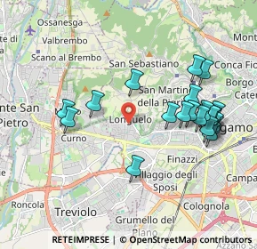 Mappa Via Fratelli Rota, 24129 Bergamo BG, Italia (1.9915)