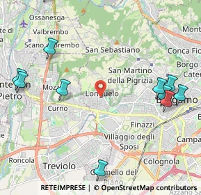 Mappa Via Fratelli Rota, 24129 Bergamo BG, Italia (2.76455)