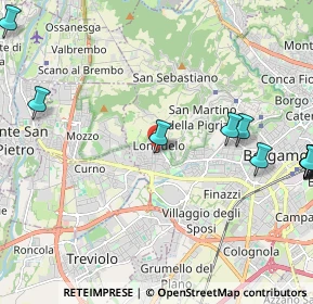 Mappa Via Fratelli Rota, 24129 Bergamo BG, Italia (3.08769)