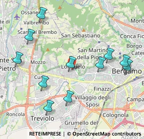 Mappa Via Fratelli Rota, 24129 Bergamo BG, Italia (2.24727)