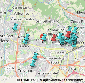 Mappa Via Fratelli Rota, 24129 Bergamo BG, Italia (2.114)