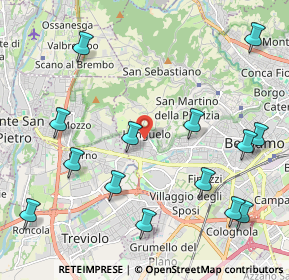 Mappa Via Fratelli Rota, 24129 Bergamo BG, Italia (2.56071)