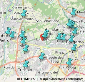Mappa Via Fratelli Rota, 24129 Bergamo BG, Italia (2.312)