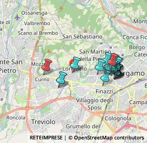 Mappa Via Fratelli Rota, 24129 Bergamo BG, Italia (1.773)