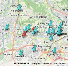 Mappa Via Fratelli Rota, 24129 Bergamo BG, Italia (2.1435)